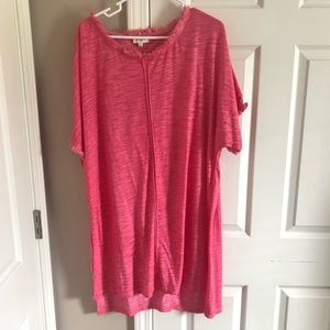 Pink Umgee t shirt dress